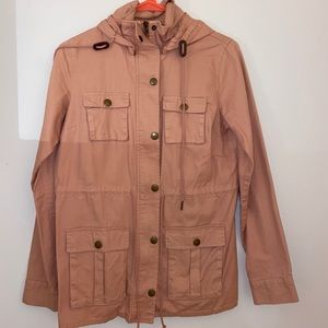 Pink Zip-Up Coat